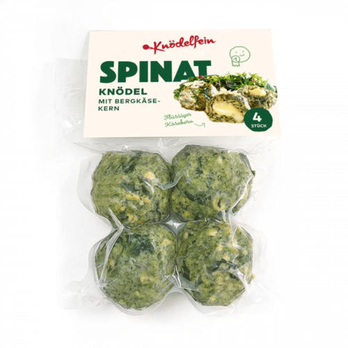 Knödelfein Spinat Knödel 4er