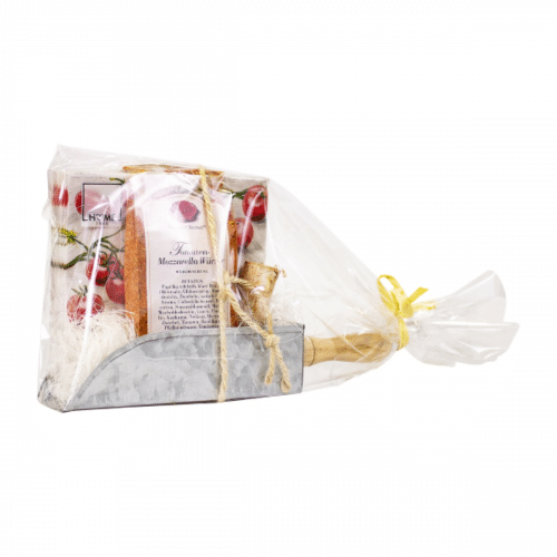 Präsent Zink Schaufel "Tomate Mozzarella"