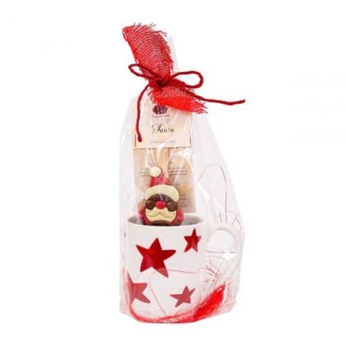 Präsent "Sternebecher" Mit Trinkschokolade "Santa"