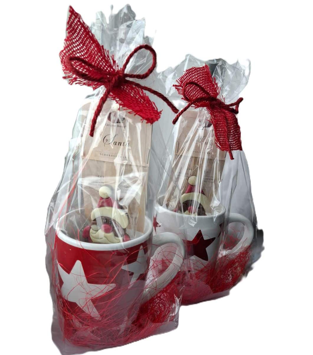 Präsent "Sternebecher" Mit Trinkschokolade "Santa" – Bild 2