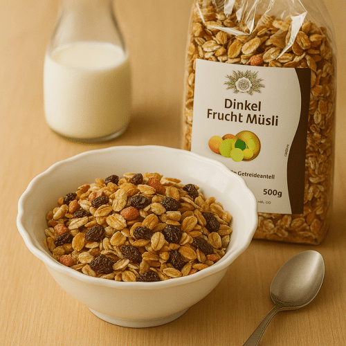 Dinkel Frucht Müsli 500G