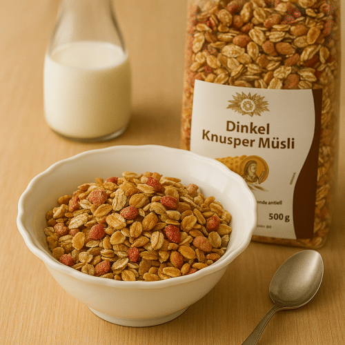 Dinkel Knusper Müsli 500G