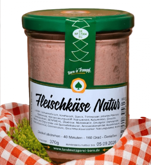 Pop Up Fleischkäse Glas