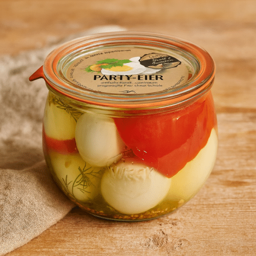 Party-Eier im 580ml Weckglas