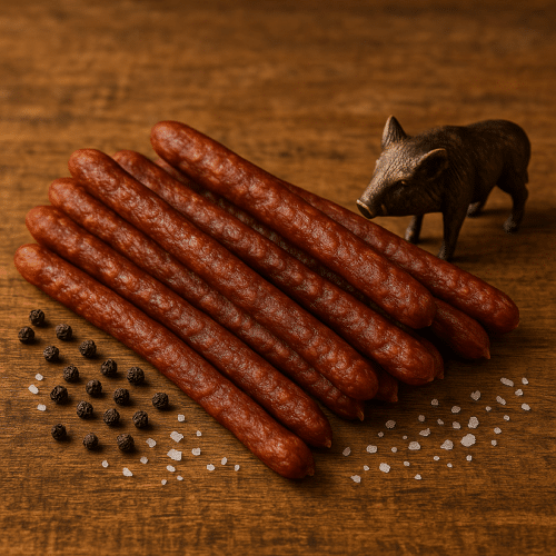 Pfefferbeißer Mit Wildschwein-Fleisch