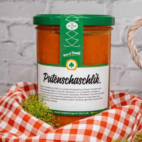 Putenschaschlik Glas