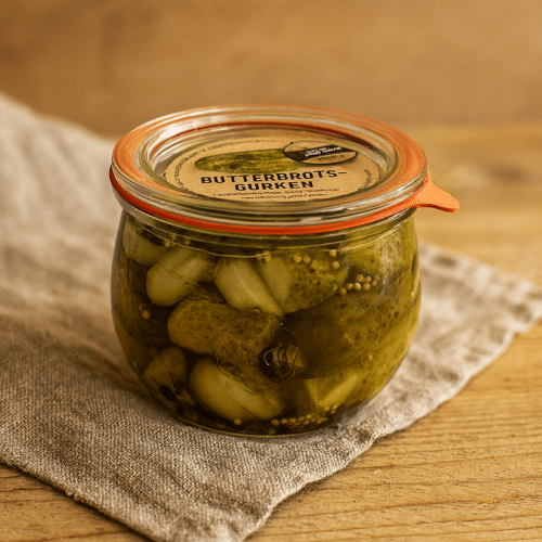 Sandwich-Gurken 580Ml Weckglas