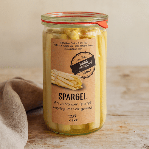 Spargel im 340ml Weckglas